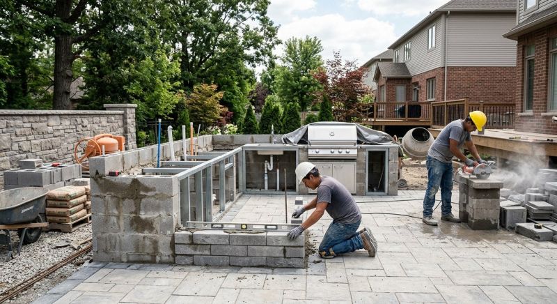 Outdoor Kitchen Renovation in Houston, TX